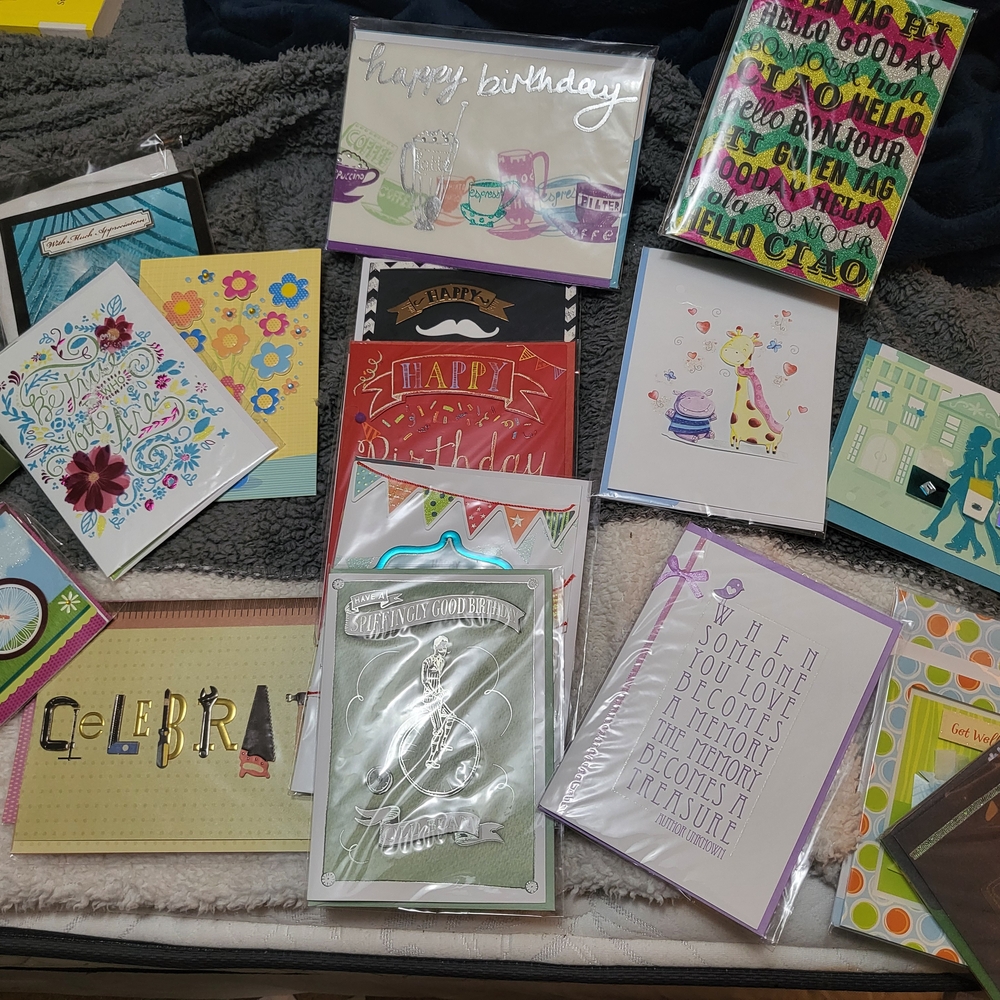 Assorted Birthday Greeting Cards